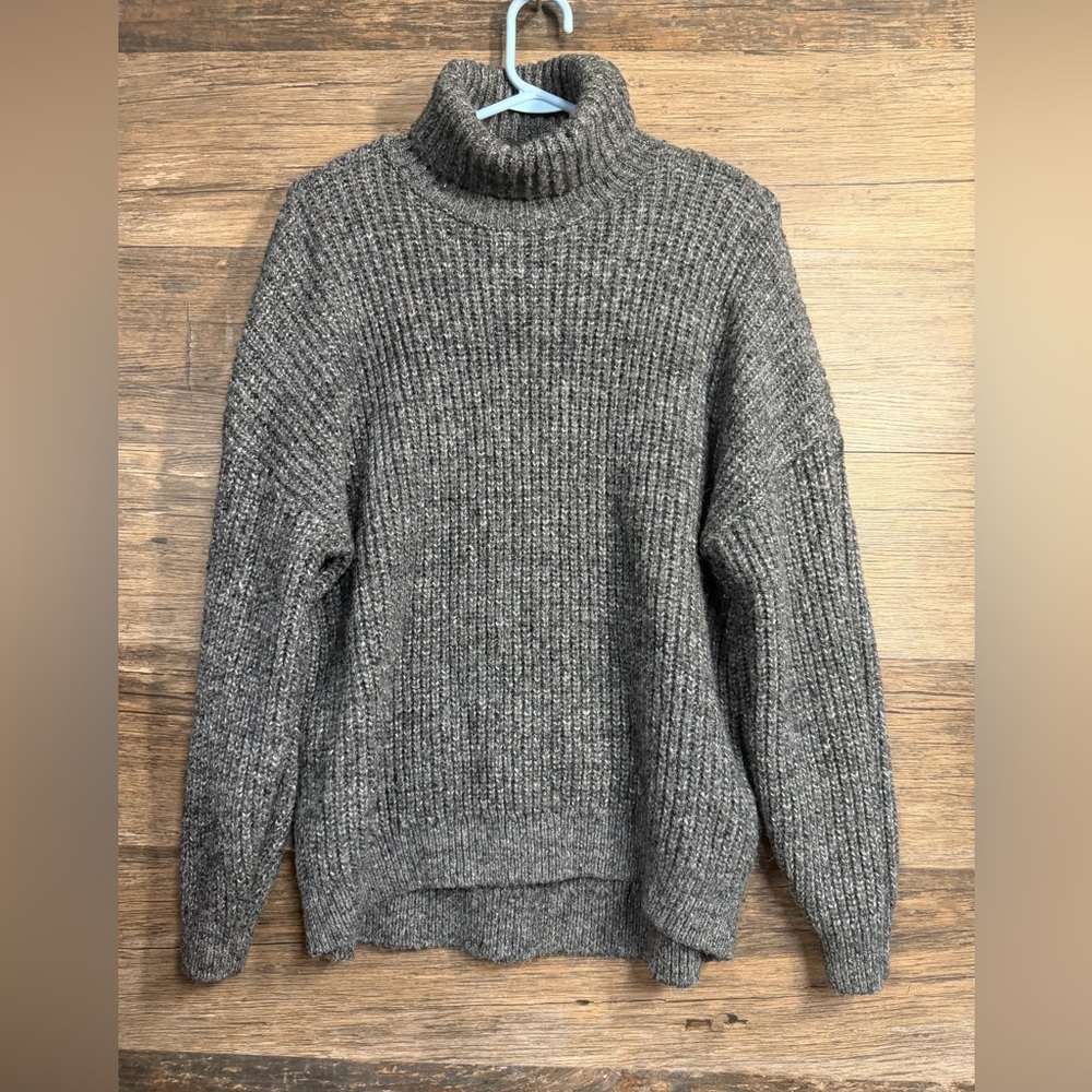 Old Navy Charcoal Turtleneck Sweater